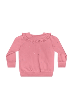 CONJUNTO JAQUETA E CALCA EM MOLECOTTON COM GLITTER 34291 - Loja Amorê