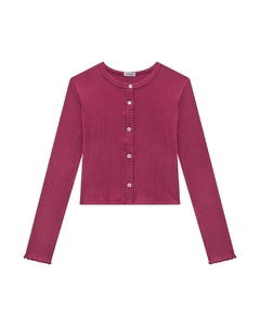 CONJUNTO CARDIGAN E REGATA EM CROPPED EM MALHA CANELADA SOFT 2251013