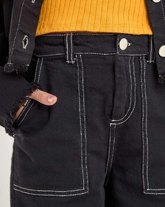 CALÇA EM WIDE EM SARJA RAW FLEX 2251021 - loja online