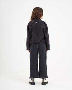 CALÇA EM WIDE EM SARJA RAW FLEX 2251021 - Loja Amorê