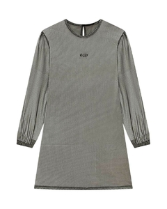 CONJUNTO VESTIDO EM TELINHA METALIC + VESTIDO EM COTTON 2251023