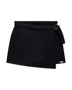 Imagem do CONJUNTO BLUSA EM MALHA CANELADA E SHORT SAIA EM MOLETOM FELPADO 2251026