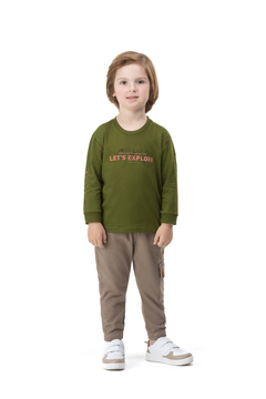 CAMISETA M/L MEIA MALHA | Tam 1 a 3 anos 25543 - comprar online