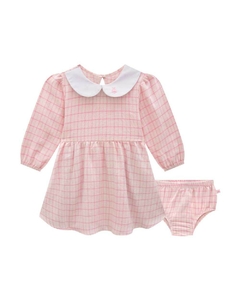 Imagem do CONJUNTO VESTIDO E CALCINHA EM FLANELA XADREZ 3251013