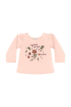BLUSA MANGA LONGA EM COTTON 34293 - comprar online