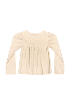 BLUSA MANGA LONGA EM RIBANA MAQUINETADA 34356 - loja online