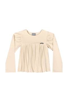 BLUSA MANGA LONGA EM RIBANA MAQUINETADA 34356 - Loja Amorê
