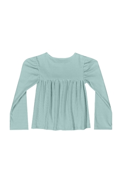 BLUSA MANGA LONGA EM RIBANA MAQUINETADA 34356