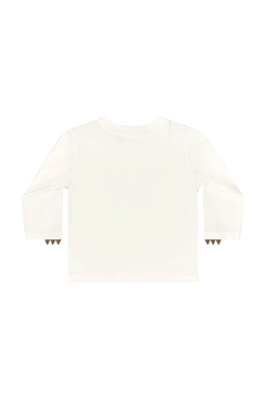 CAMISETA MANGA LONGA EM MEIA MALHA 34365 - loja online