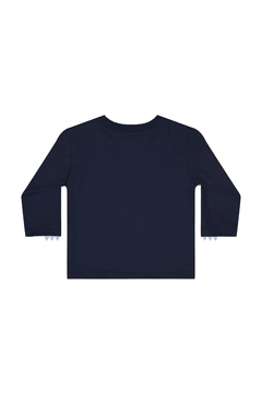 CAMISETA MANGA LONGA EM MEIA MALHA 34365 - Loja Amorê
