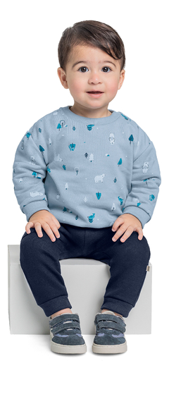 CONJUNTO BLUSAO E CALCA EM MOLETOM 34369 - comprar online