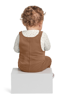 CONJUNTO BODY COTTON E JARDINEIRA MOLECOTTON 34441 na internet