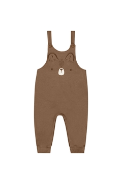CONJUNTO BODY COTTON E JARDINEIRA MOLECOTTON 34441
