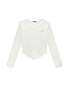 BLUSA CROPPED EM MALHA CANELADA SOFT 4251035 - comprar online
