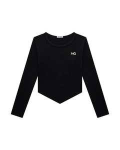 BLUSA CROPPED EM MALHA CANELADA SOFT 4251035 na internet