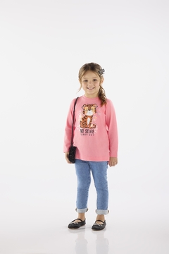 BLUSA MANGA LONGA EM MEIA MALHA 45798 - comprar online