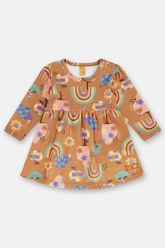 VESTIDO EM MALHA SUBLIMATICO 45863 na internet