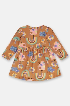 VESTIDO EM MALHA SUBLIMATICO 45863 - Loja Amorê