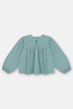 BLUSA MANGA LONGA EM MEIA MALHA 45971 na internet