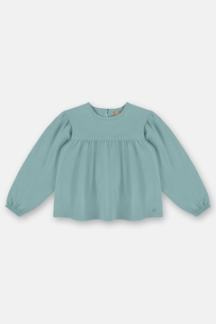 BLUSA MANGA LONGA EM MEIA MALHA 45971 - comprar online