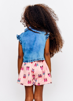 SHORT SAIA SAPATINHOS DE BONECA 61695 - loja online