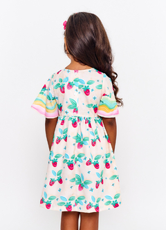 VESTIDO DOCE DE MORANGUINHO na internet