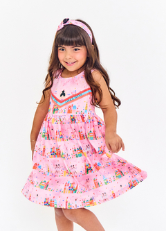 VESTIDO REINO DE MUITAS CORES 62298 - comprar online