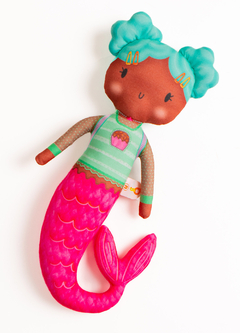 ALMOFADA MEU MUNDINHO ROSA FORTE E ESMERALDA U - Loja Amorê