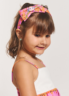 ARCO FLOWER POWER ROSA E LARANJA U - comprar online