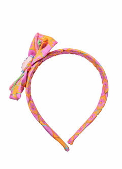 ARCO FLOWER POWER ROSA E LARANJA U - Loja Amorê