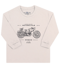 CAMISETA M/L MEIA MALHA | Tam 1 a 3 anos 25505 - Loja Amorê