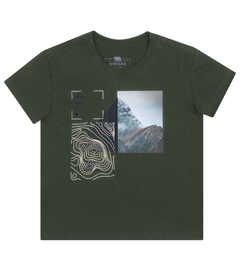 CAMISETA M/C MEIA MALHA | Tam 1 a 3 anos 25520 - comprar online