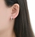Aros Cuatro Estrellas Cubic/Plata 925 en internet