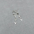 Aros Corazones colgantes/plata 925