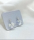 Aros corazon cristal/colgantes/plata 925 - comprar online