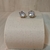 Aros flor cristal/pegados a la oreja/plata925 - comprar online