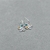 Aros argollas Flores circones Multicolor/plata 925 - comprar online