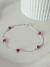 Pulsera Bolitas Cristal/plata 925 en internet