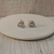 Aros corazon pegados a la oreja/plata - comprar online