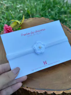 Flor de algodão | Branco na internet