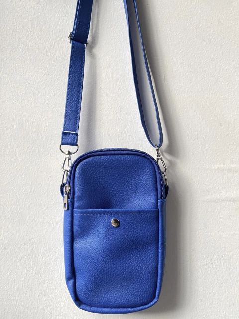 Porta Celular Clásico Azul