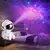 Luminária mini Astronauta Projetor Galáxia