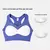 Sutiã Esportivo Respirável Feminino, Busto à Prova de Choque Sem Costura, Top - VirtualShop