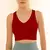 Sutiã Esportivo Respirável Feminino, Busto à Prova de Choque Sem Costura, Top