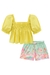 Blusa e short na internet