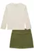 Conjunto blusa e saia - loja online