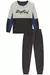 Blusao ml e calca jogger azul - Pithucos Kids