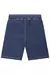 Bermuda em malha jeans elastano azul escuro - loja online