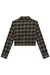 Camisa boxy em flanela xadrez verde - Pithucos Kids