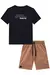 Camiseta e bermuda - Pithucos Kids